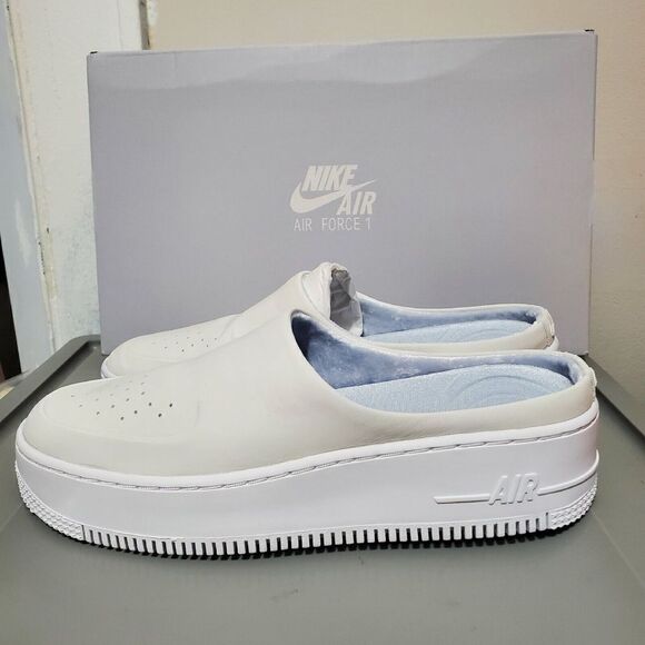 Nike Air Force 1 Lover XX 'Off White' Slip-On Women's Sz 8 AO1523-100 New - Picture 1 of 12